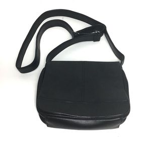 Aldo Black Leather Crossbody Purse